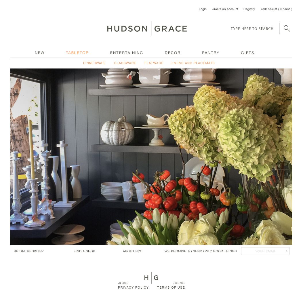 Hudson | Grace – Web Design for Hyperspacehq