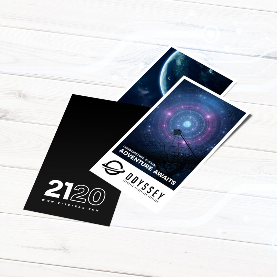 Odyssey 2120 – Web and Graphics Design for Hyperspacehq