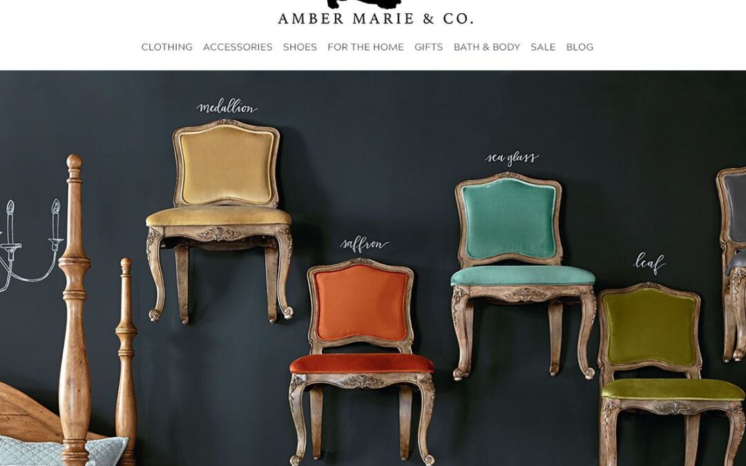 Amber Marie & CO – Web Design for Hyperspacehq