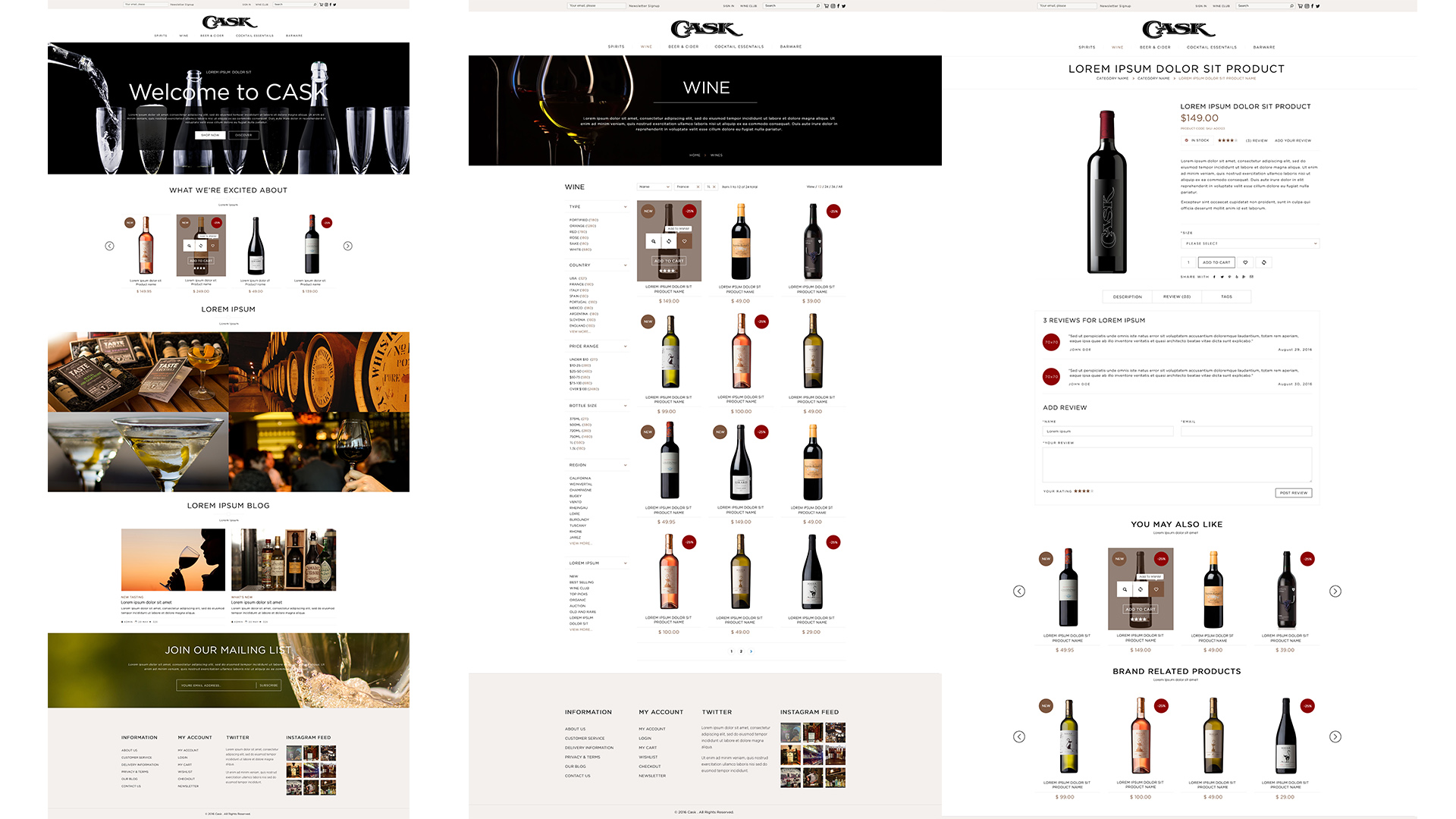 CASK - Web Design for Hyperspacehq