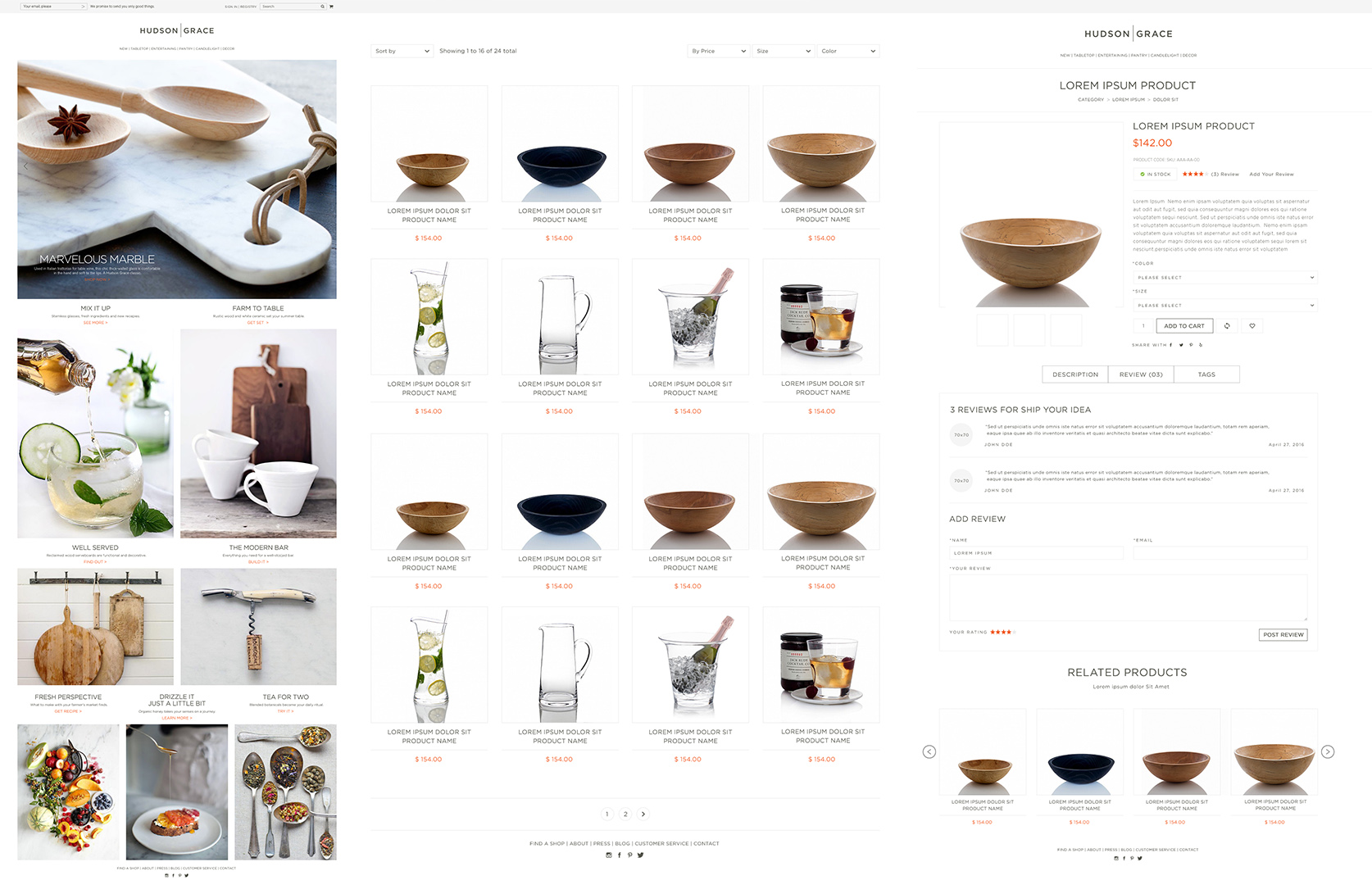 Hudson | Grace - Web Design for Hyperspacehq