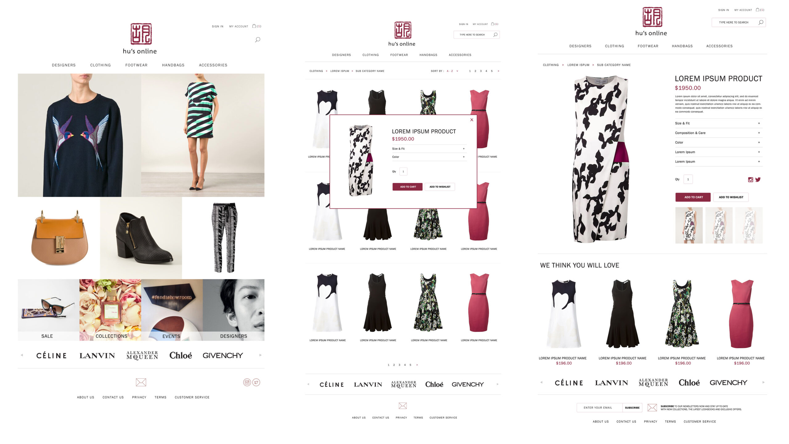 hu's online - Web Design for Hyperspacehq