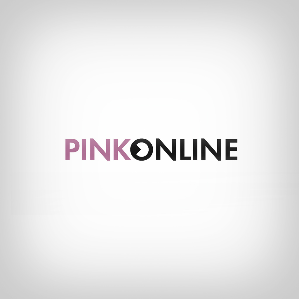 PinkOnline Logo Design