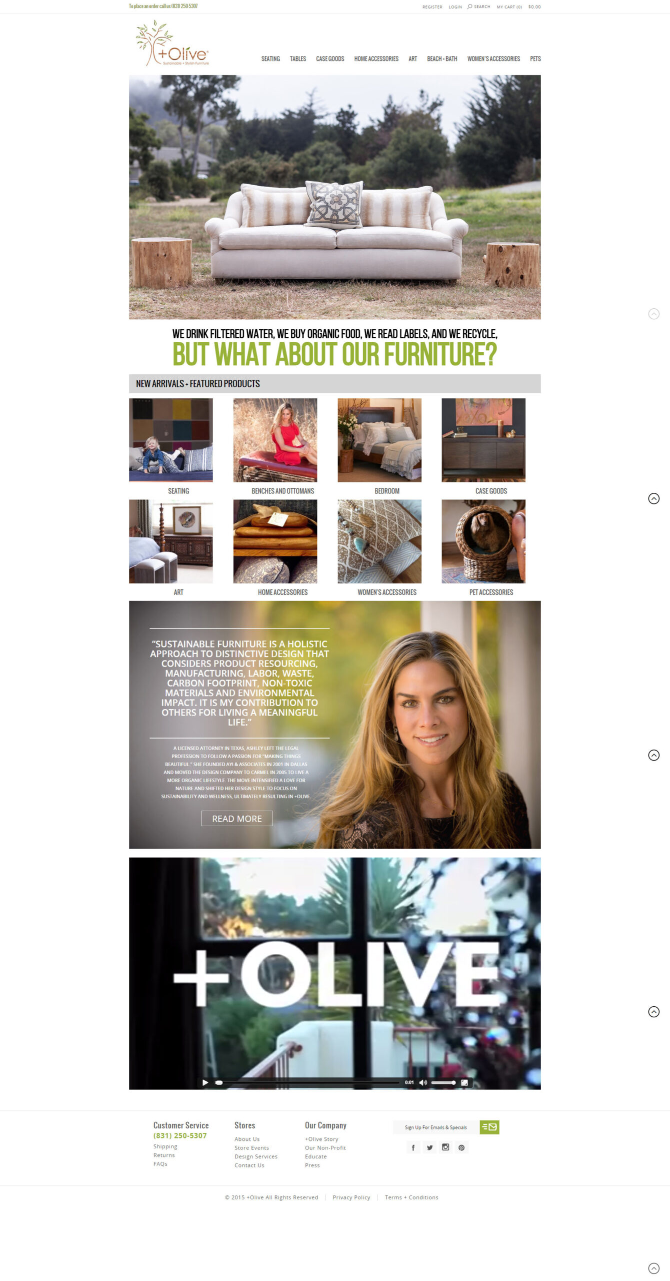 PlusOlive web-design for Hyperspacehq