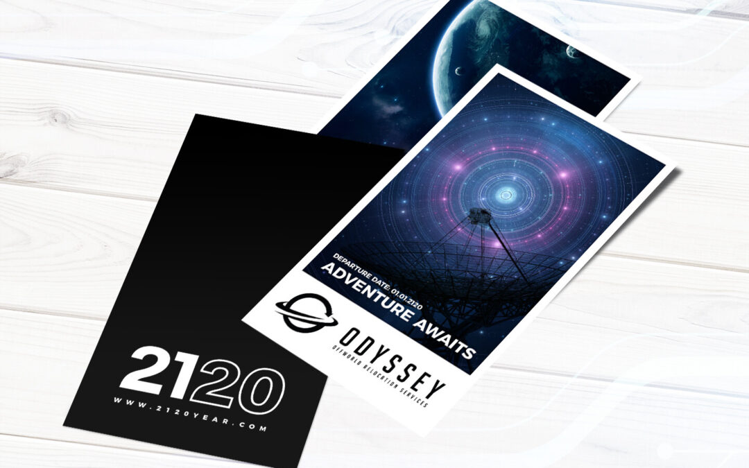 Odyssey 2120 – Web and Graphics Design for Hyperspacehq