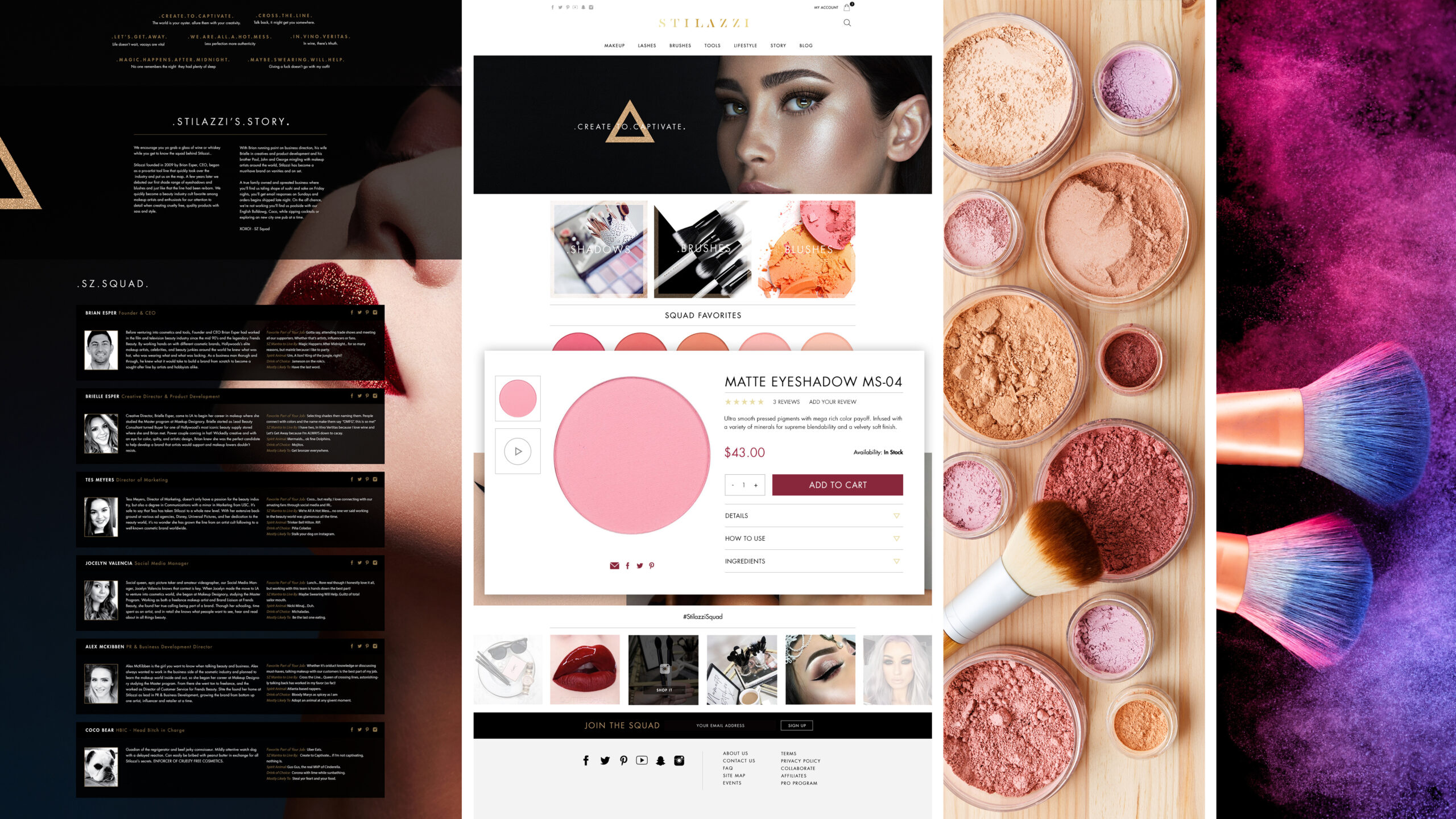 Stilazzi Web-design for Hyperspacehq