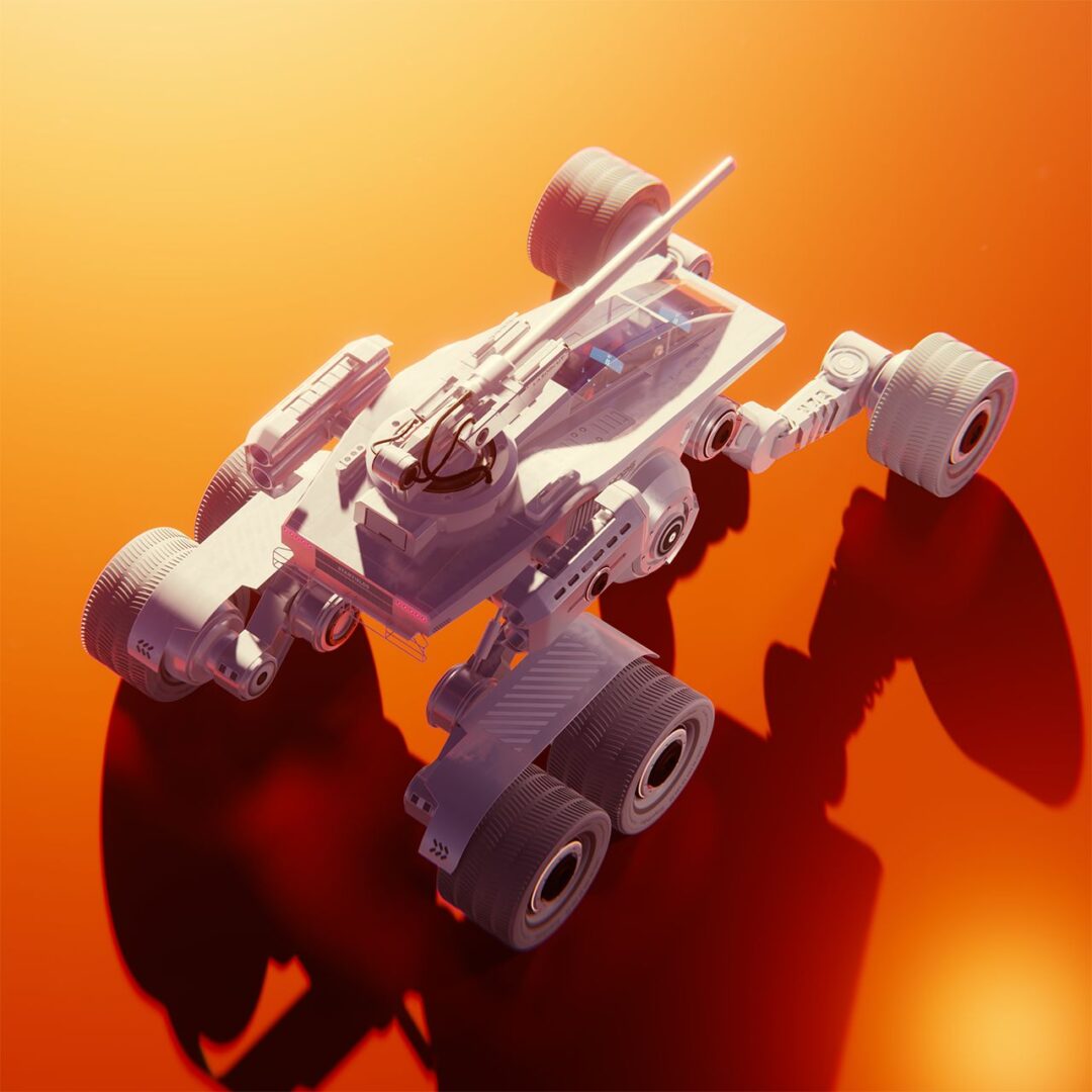 Off-road Sci-Fi vehicle concept