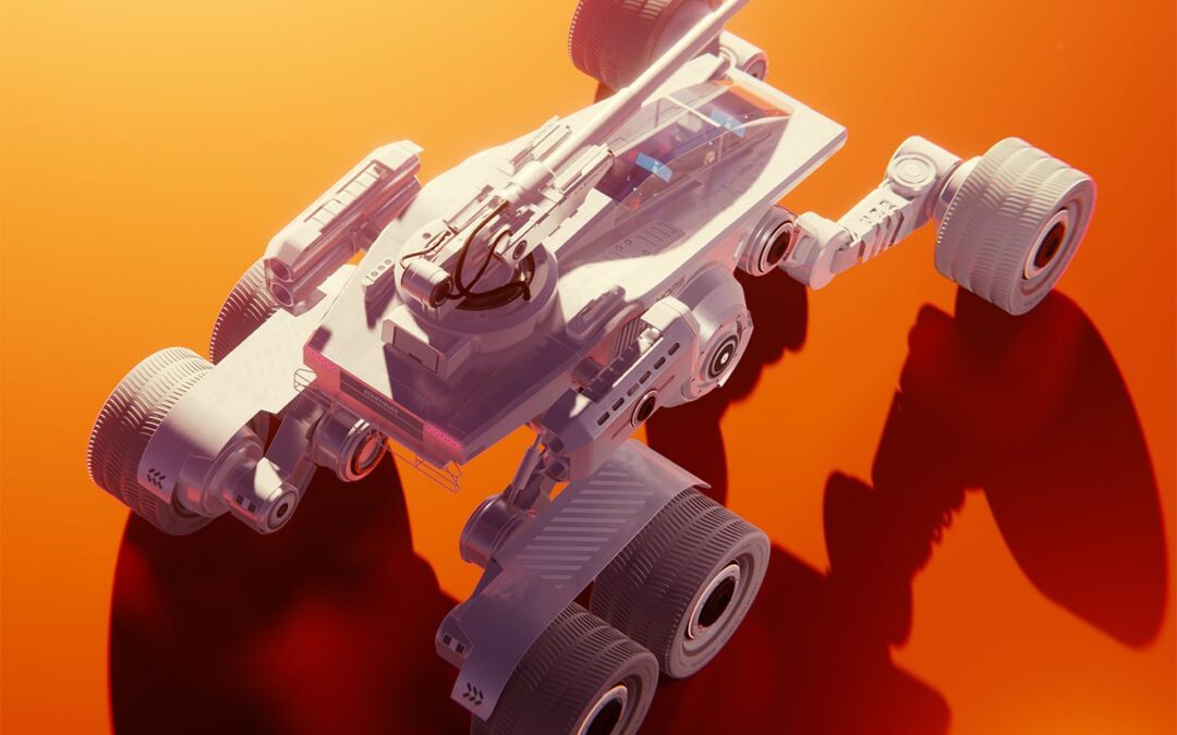 Off-road Sci-Fi vehicle concept