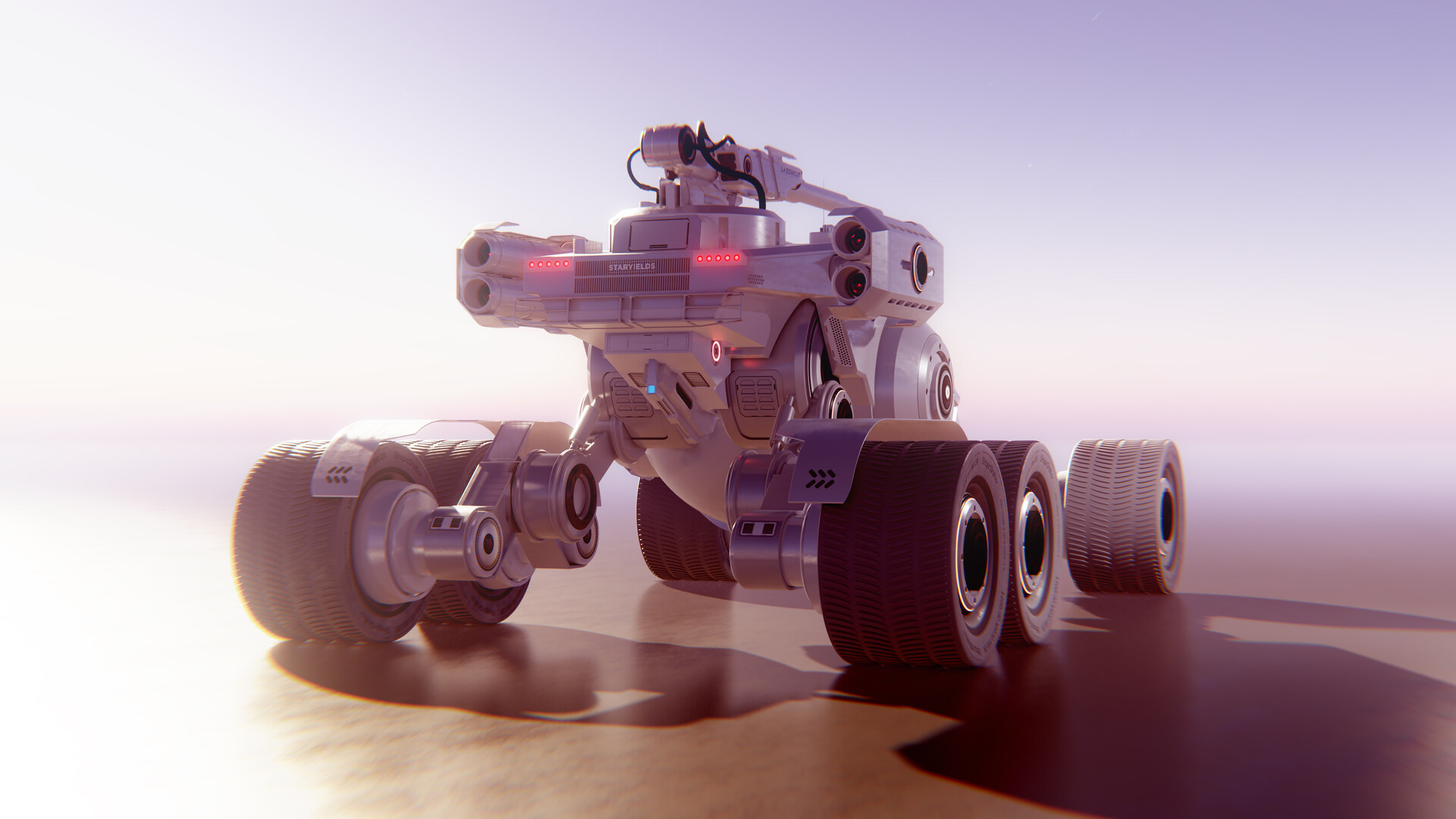Off-road Sci-Fi vehicle concept
