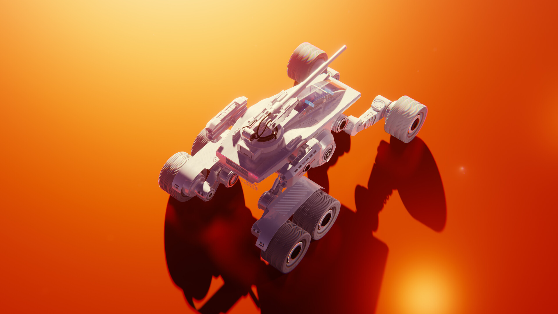 Off-road Sci-Fi vehicle concept