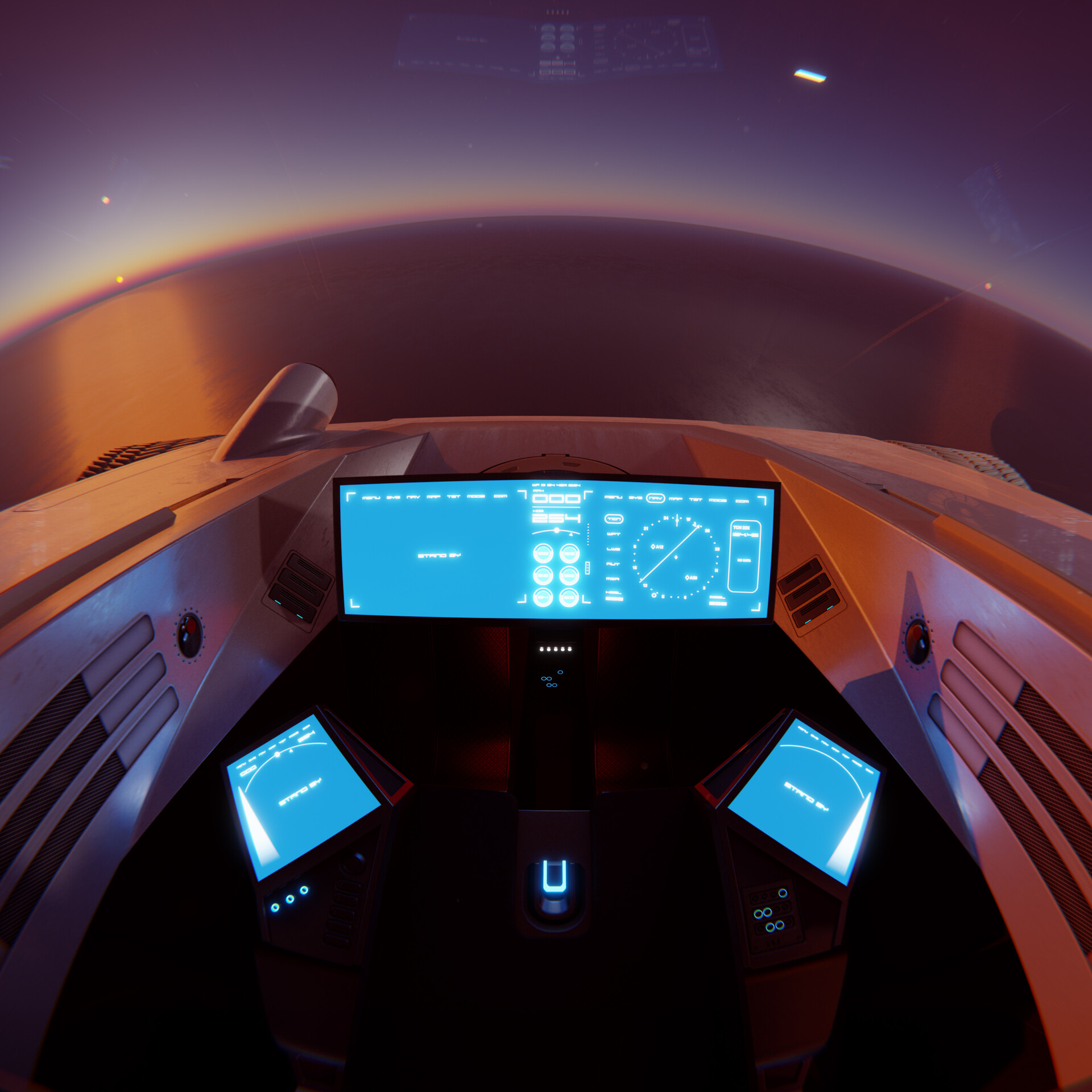 Off-road Sci-Fi vehicle concept