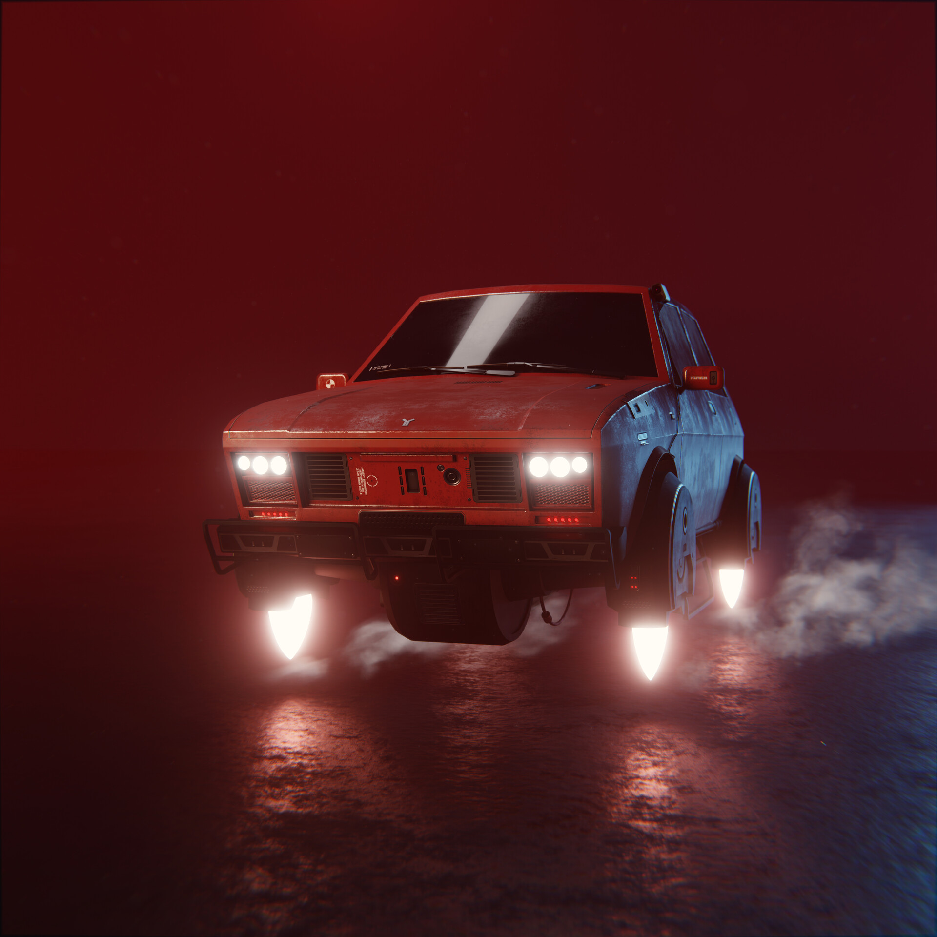 Yugo - Cyberpunk / Dieselpunk concept